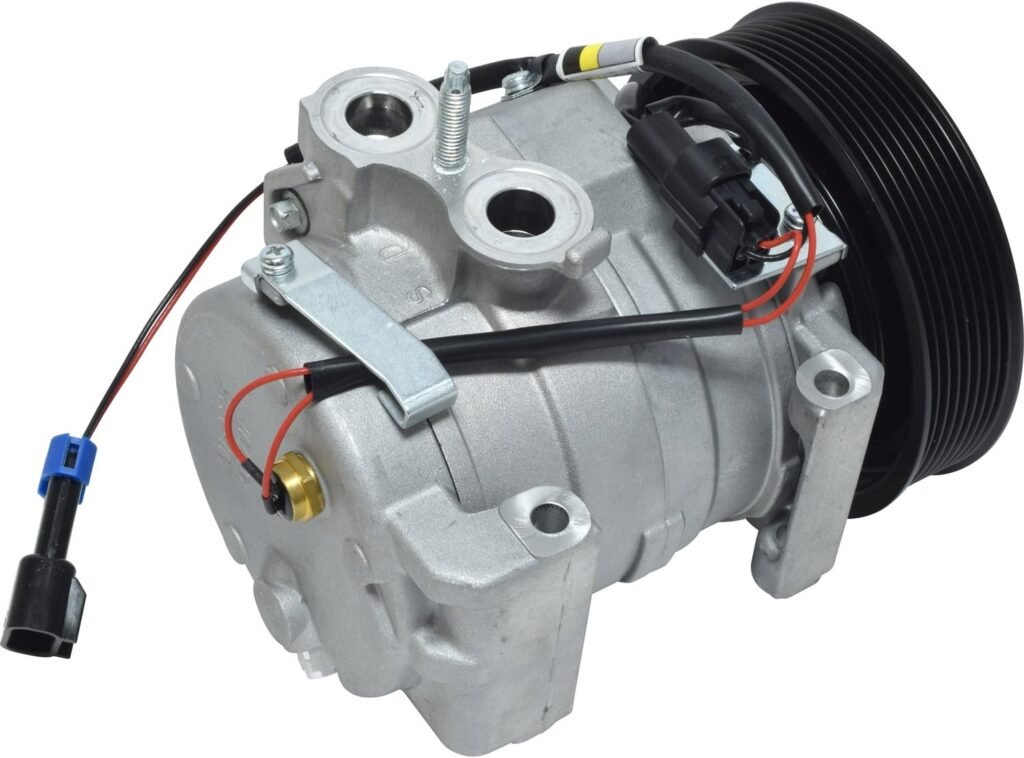 A/C Compressor 10S15C for Freightliner 108SD, 114SD, Business Class M2, M2 106, M2 112 / Western Star 4700SB, 4700SF, 4800SB, 4800SF, 4900EX, 4900FA, 4900SA, 5700XE, 6900XD (8-Grooves) QR