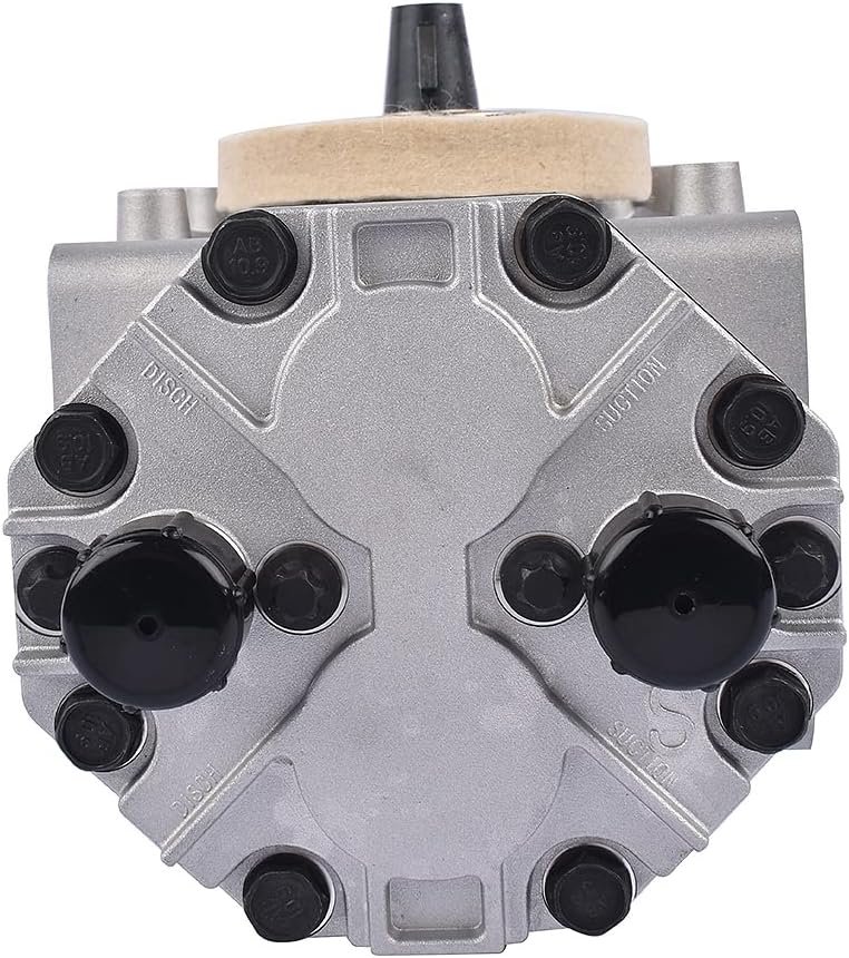 York Style A/C Compressor w/o Clutch Compatible with Freight-liner Pete-rbilt Ken-worth ET210L-25150 ET210L25150 Weonefit