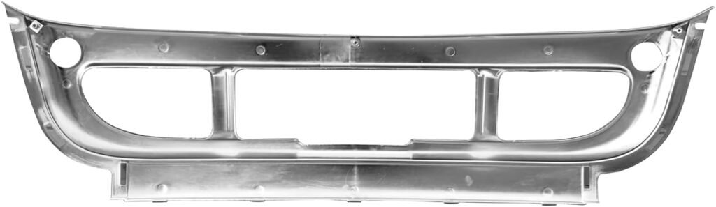 LOSTAR Front Bumper Center Cover Chrome Facia for 2008-2017 Freightliner Cascadia